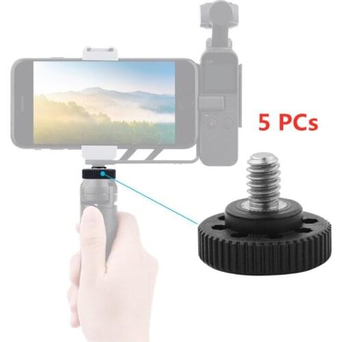 OOTDTY Quick Release 1/4" Thumb Screw L Bracket Screw Mount Adapter for Canon Camera