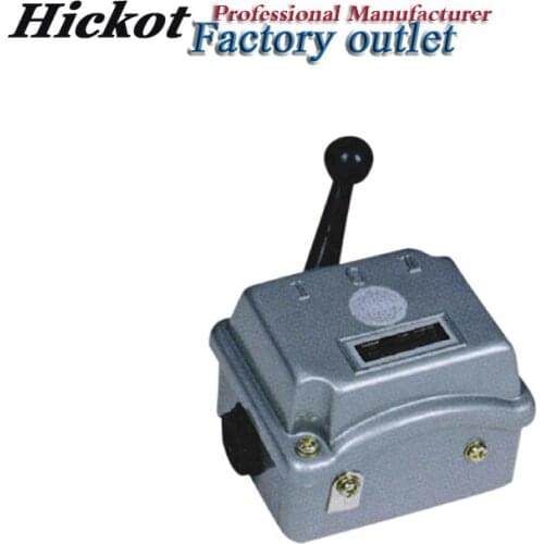 QS5 AC 380V 15Amp Forward Stop Reverse Motor Cam Starter Changeover Switch