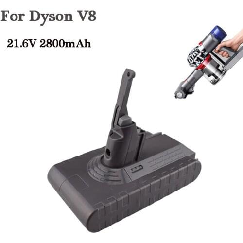 Replacement Battery Power Tool 21.6 V 2800 mAh Rechargeable Li-ion Battery for Dyson Vacuum V8 Rechargeable Battery