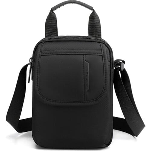 Multi-Packet Business Men Shoulder Bags Oxford Waterproof Business Travel Crossbody Bags Male Casual Handbag