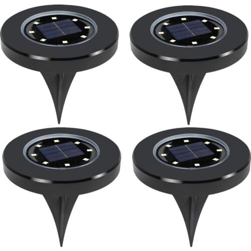 Solar Buried Stair Light Solar Garden Light Outdoor Path Way Garden Decorations Floor Lawn Lamp Waterproof Footlight