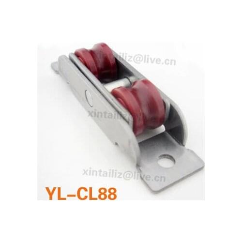 [YL-CL88]high quality 88 series roller shutter furniture wheel sliding window door wheel pulley groove roller