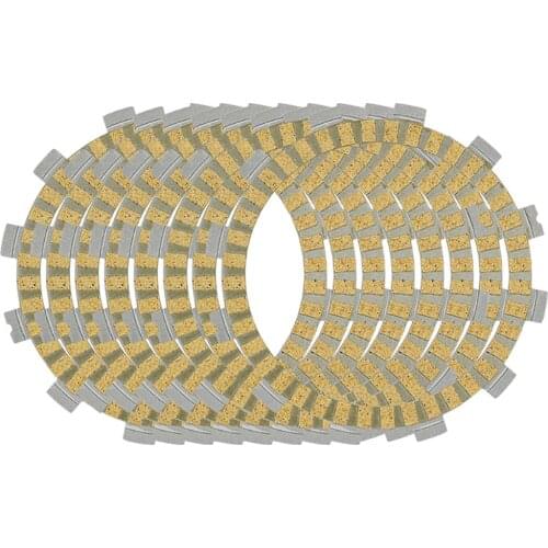 Motorcycle Engine Parts Clutch Friction Plates Kit For Suzuki TS200 GSX250 GS25X GSX250 E,ES GJ53B RM125 RF13A LT-F250 RM125