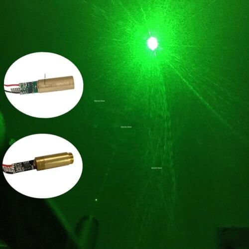 12MM 10mw green laser module Green light laser head Dot positioning 532nM DIY diastimeter locator indicate light source