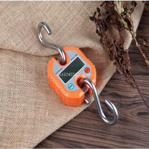 10pcs 150kg Fishing Balance Weight Scale Hook Portable Digital Hanging Scales Electronic Crane Balance Weight Scales Freeshippin