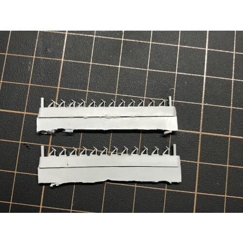 Military model accessory resin 1/700 Pre-dauntless rapid-fire gun oerlikon model Heavy hatchies or Gatling Gun