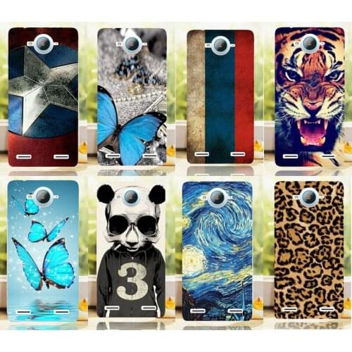 For ZTE Blade HN V993W Case Cover Effiel Tower Beautiful Flowers Tiger Cute Back Cases