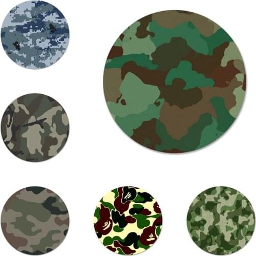 Camo military Army Badge Brooch Pin Accessories For Clothes Backpack Decoration gift