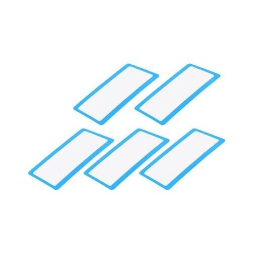 Fresnel Lens Magnifier 75mmx40mm 3X 300% Credit Card Magnifier Blue 5pcs