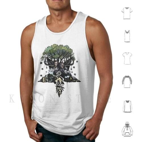 True Detective-The Tree Tank Tops Vest Sleeveless True Detective Hbo Mcconaughey Harrelson Rust Cohle Hart Yellow King