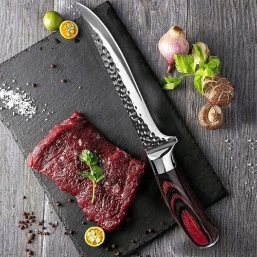 Stainless Steel Deboning Knife for Cutting Fish Bone Knife for Meat Cutting Special Knife for Slaughter