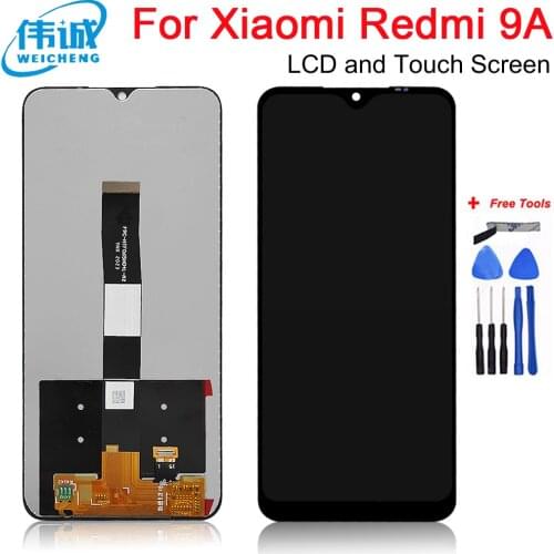 Original LCD For Xiaomi Redmi 9A/ Redmi 9C LCD Display Screen Touch Digitizer Assembly LCD Display 10 Point Touch Parts