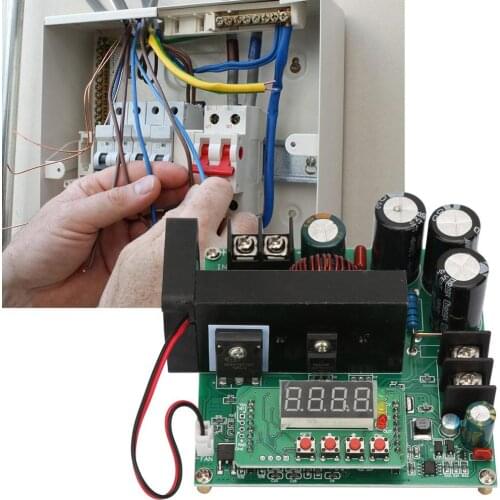 B900W DC Constant Current Power Supply Step Up Power SupplyAdjustable Voltage Boost Module 120V 15A Charger Step Up Power Supply