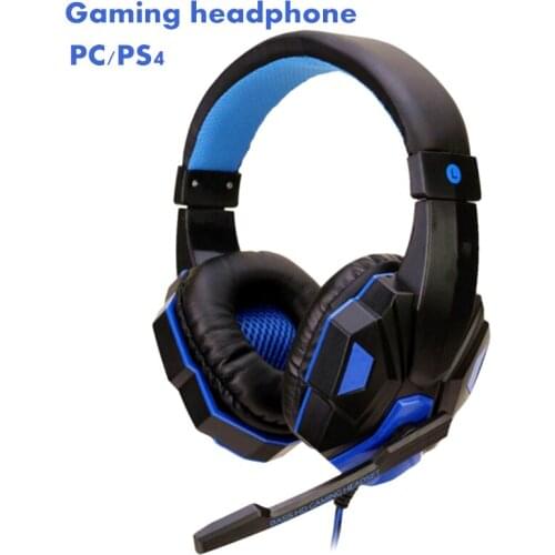 Wired Gaming Headset Headphones Surround sound Deep bass Stereo Earphones with Microphone For Game XBox PS4 PC Laptop