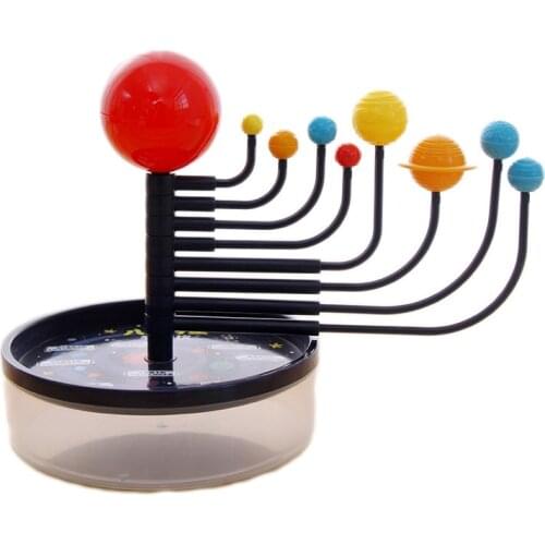 DIY Solar System, The Nine Planets Simulation Study Science Kit for , School Teaching Aids Earth Globe Toy Desk Toy Science Toy