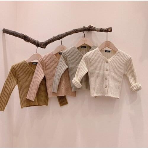 HITOMAGIC Sweater Girls Clothes Winter Clothes For Baby Girl Warm Sweater For Kids Knitted Child Toddler Cotton Pink 2020 Autumn