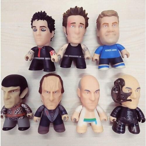 Star Trek Green Day American Idiot TV Movie Model Character Vinyl Doll Action Figure Collection Gifts Toy Loose No Box