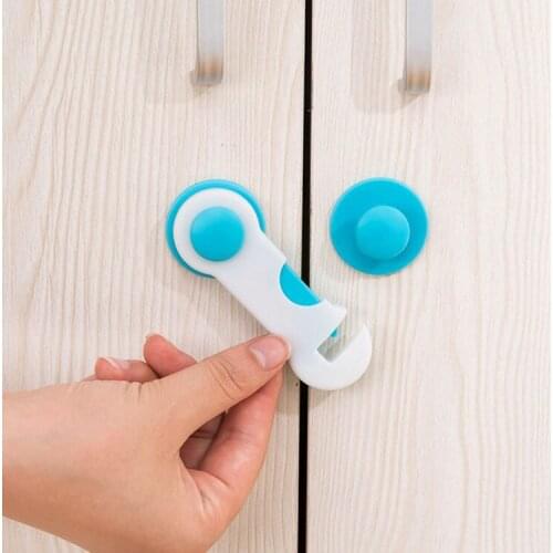 1/5pcs Multi-function Baby Drawer Lock Plastic Child Safety Lock Cabinet Refrigerator Window Closet Protective Toddler Protect