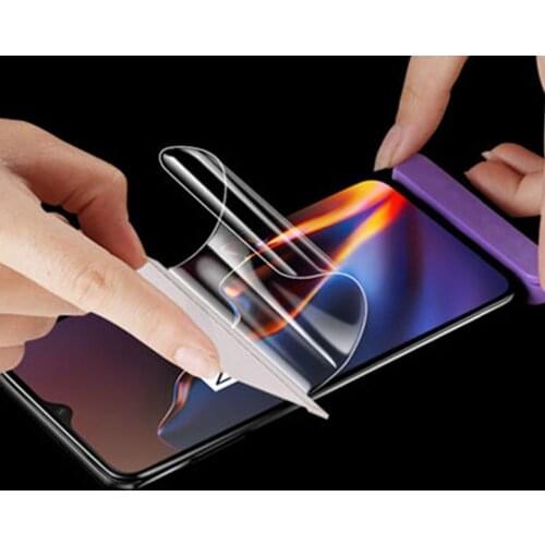 2PCS 9D Clear Soft TPU Nano Screen Protector For Oneplus 6 6T 5 5T 7 7 Pro Full Cover Front & Back Hydrogel Film Protective Gel