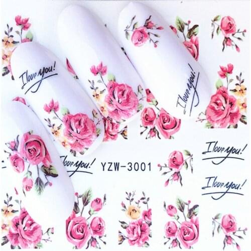 5Pcs Fashion Rose Flower DIY Nail Art Nail Polish Silver Transparent Long-Lasting Nail Polish Girl Cute Nail Decoration Tool NS1