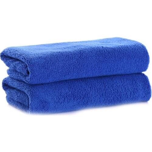 Vehemo 6PC Cleaning Towels Auto Washing Clean 30*70cm Thicker Superfine Fiber Car Wash Plush Microfiber Car Cleaning Accessories