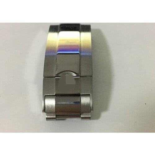 Watch accessories watch buckle replacement black water ghost watch buckle ditona series steel belt buckle 16*9m