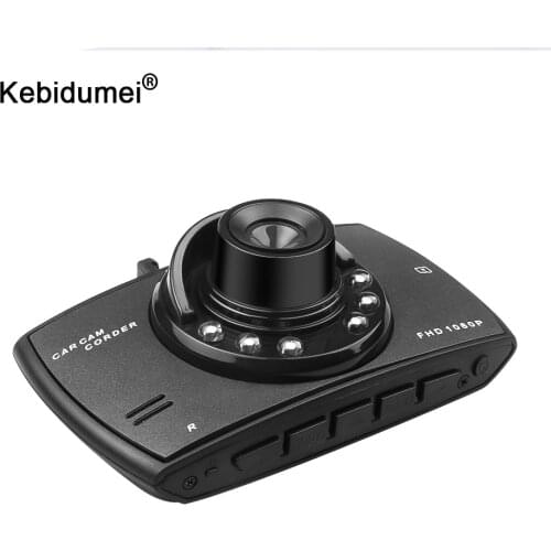 Kebidumei Full 1080P Dash Cam Car Camera DVR 120 Degree Angle Recorder Support G-sensor Loop recording night vision