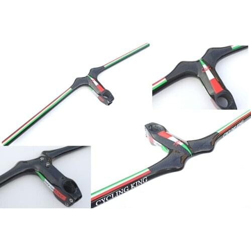 Free shipping 2015 new cycling king c-k ltaly flat handlebar with stem mountain bike parts accessories