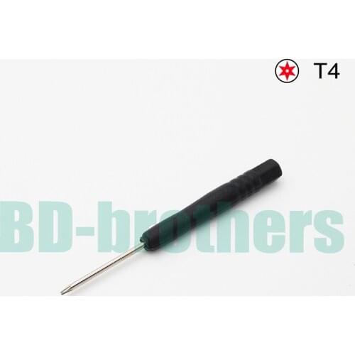 Black Hex Torx Screw DriversOpening Repair T4 Screwdriver 6000pcs/lot