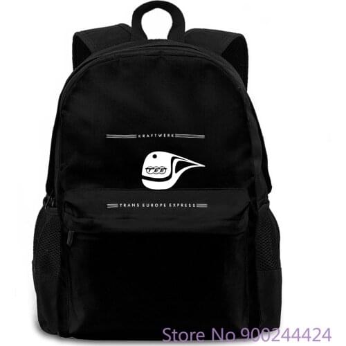KRAFTWERK TRANS EUROPE EXPRESS ELECTRONIC SYTHROCK KRAUTROCK NEW BLACK Cheap Price women men backpack laptop travel school