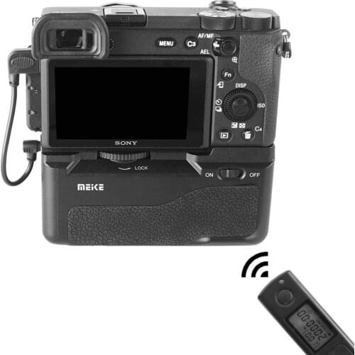 Meike MK-A6600 Pro Remote Control Battery Grip for Sony A6600 Camera
