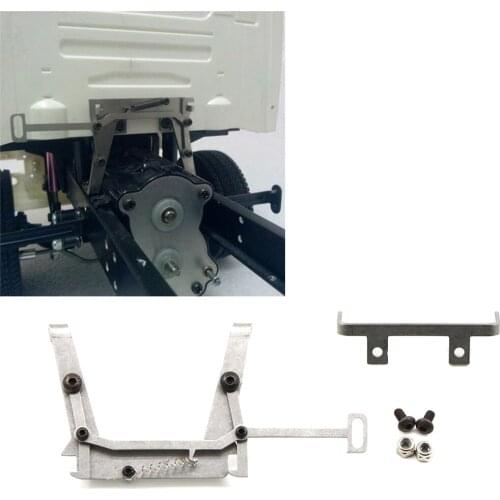 Stainless Steel RC Car Cab Lock Catch Assembly Kit For TAMIYA 1/14 Scania Benz MAN Volvo Trailer Truck Tractor Repair Tool parts