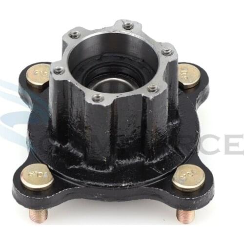 Front 110MM*4 M10 Stud Disc Brake Wheel Hub Fit For China kandi 150cc 200cc Go Kart Buggy Karting ATV Quad Bike Parts