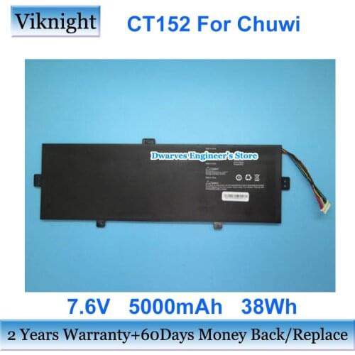 Rechargeable CT152 Battery For Chuwi RTDPART CT152K-D Laptop Li-ion Battery Pack 7.6v 5000mAh 38Wh