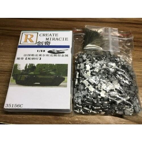 R Model CQ35156C 1/35 Metal Track and Metal Pin For France AMX-56 LECLERC
