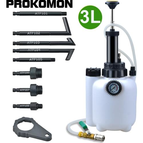 Transmission Oil Filling System 3L Change Pump Dispensing with System Adaptors ATF For BMW VW
