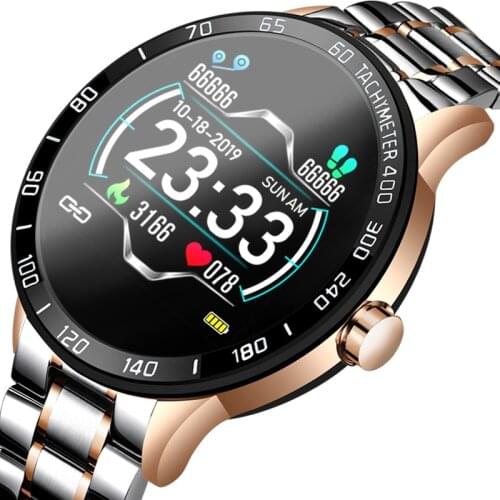 LIGE 2020 New Smart Watch Men OLED Color Screen Heart Rate Blood Pressure Multi-Function Mode Sport smartwatch fitness Tracker
