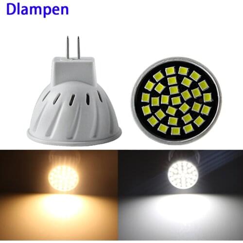 Led bulb GU4 MR11 mini spotlight 110v 220v 3W super ceiling bulb 2835 30 leds energy saving lamp spot lighting Replace Halogen