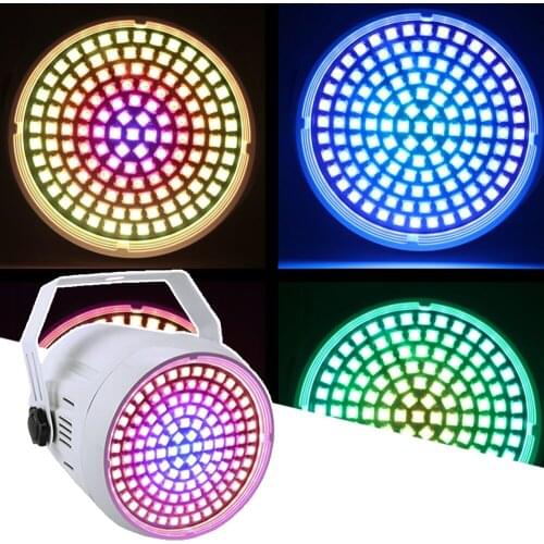 LED 127 RGB Mixed Color 91 Strobe Disco Festival Party Music Club Remote Sound Wedding Flash Effect Stage Lighting DMX Control