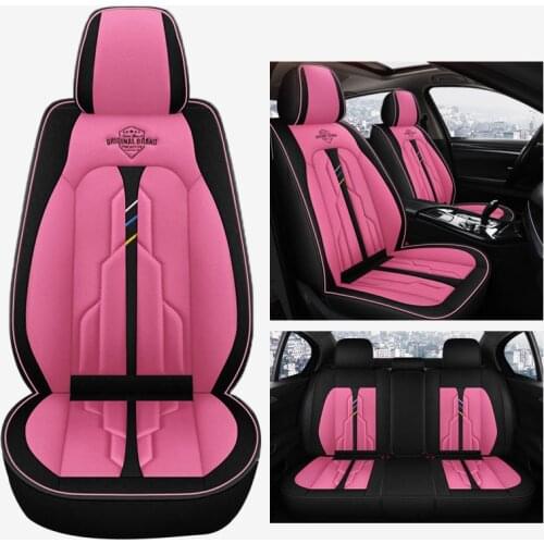 High quality Leather Car seat covers For honda civic 2006 pilot 2009 2020 2011 fit accord 7 crv 2008 city 2003 2018 accessories