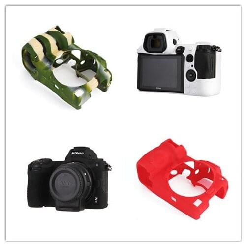 Z7 6 Soft Silicone Rubber Camera Protective Body Case Skin For Nikon Z7 Z6 Camera Bag protector Cover