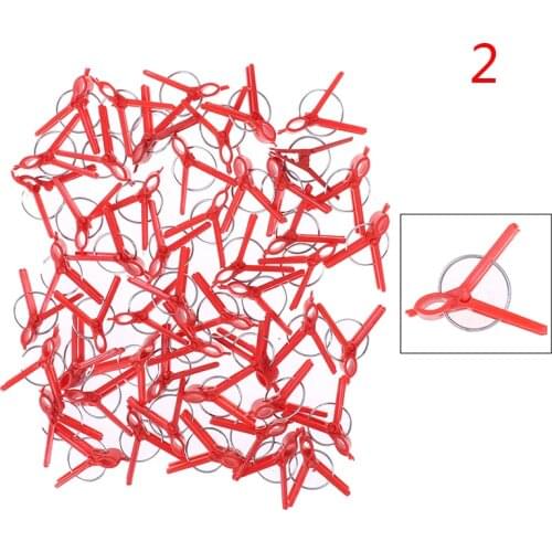 New Arrival Style 50pcs Durable Plastic Grafting Clips Garden Vegetable Flower Tomato Vine Bushes Plants