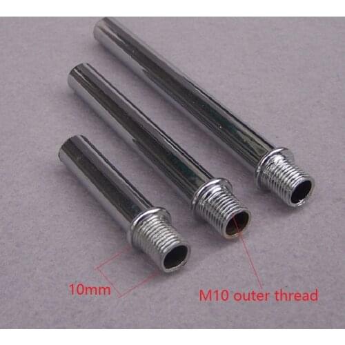 10pieces/lot M10 single head hollow tube male thread can be connect to G4 Lamp Base Light accessories