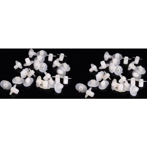 50Pcs Car Nylon Bumper Grommet Nut Clip Retainer 71144SR3A00 Fit for Honda Civic Accord CR-V Acura