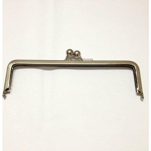 6 3/4 inches (17 cm) Silver Clutch Frame