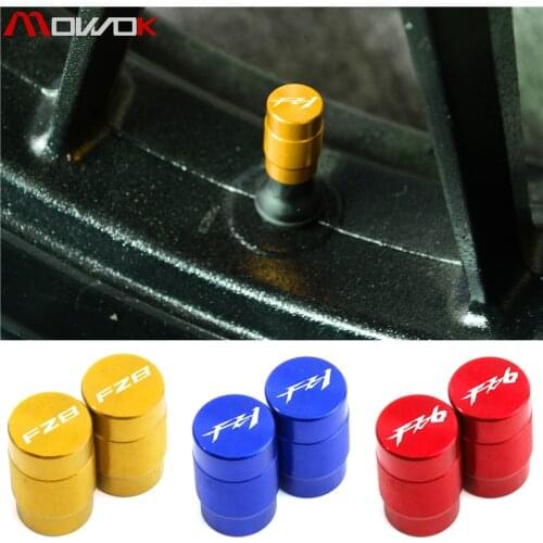 For YAMAHA FZ1 FZ6 FZ8 FAZER 2004-2019 Motorcycle CNC Aluminum Accessorie Wheel Tire Valve Stem Caps CNC Airtight Covers