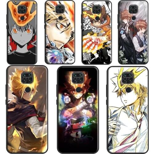 Katekyo Hitman Reborn Case For Xiaomi Redmi Note 10 Pro 9S 8T Note 8 Pro Note 9 Pro K40 7 8 9 A 9C 9T Back Cover