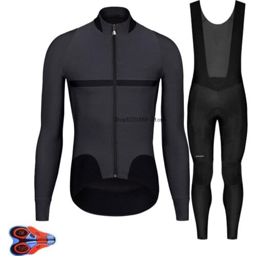 Etxeondo Man Cycling Clothing Long Sleeve Jersey Set Bicycle Team Uniform Spring Autunmn Bike Training Suit Breathable Tights