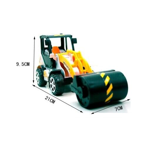 Toys construction toy Metal Kids Gift A Lot For 2 Pcs Child Toy Car Model Truck Bus Two Pressure Roller Bulldozers Educational