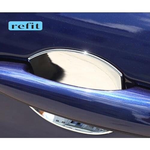 Car outer door handle wrist cup protector door bowl decorative cover For Alfa Romeo Giulia Modification Accessories